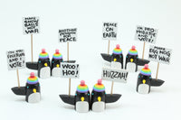 Picketing Beanie Penguins