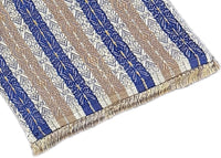 Reversible Handwoven Mineral Bamboo Pub Table Runner