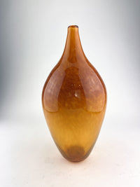 Large Golden Pointed Pill Vase