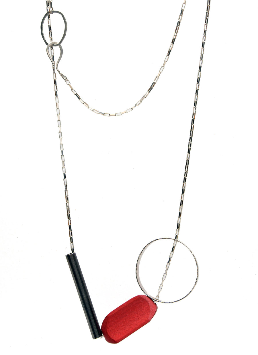 Three Element Chain Necklace