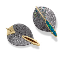 Blue-Green Fount Earrings