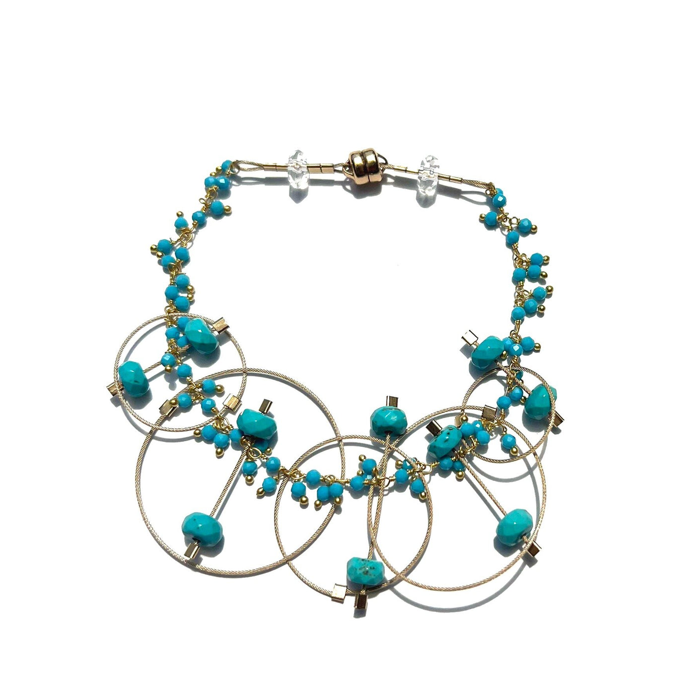 Delightful Caviar Clusters Bracelet