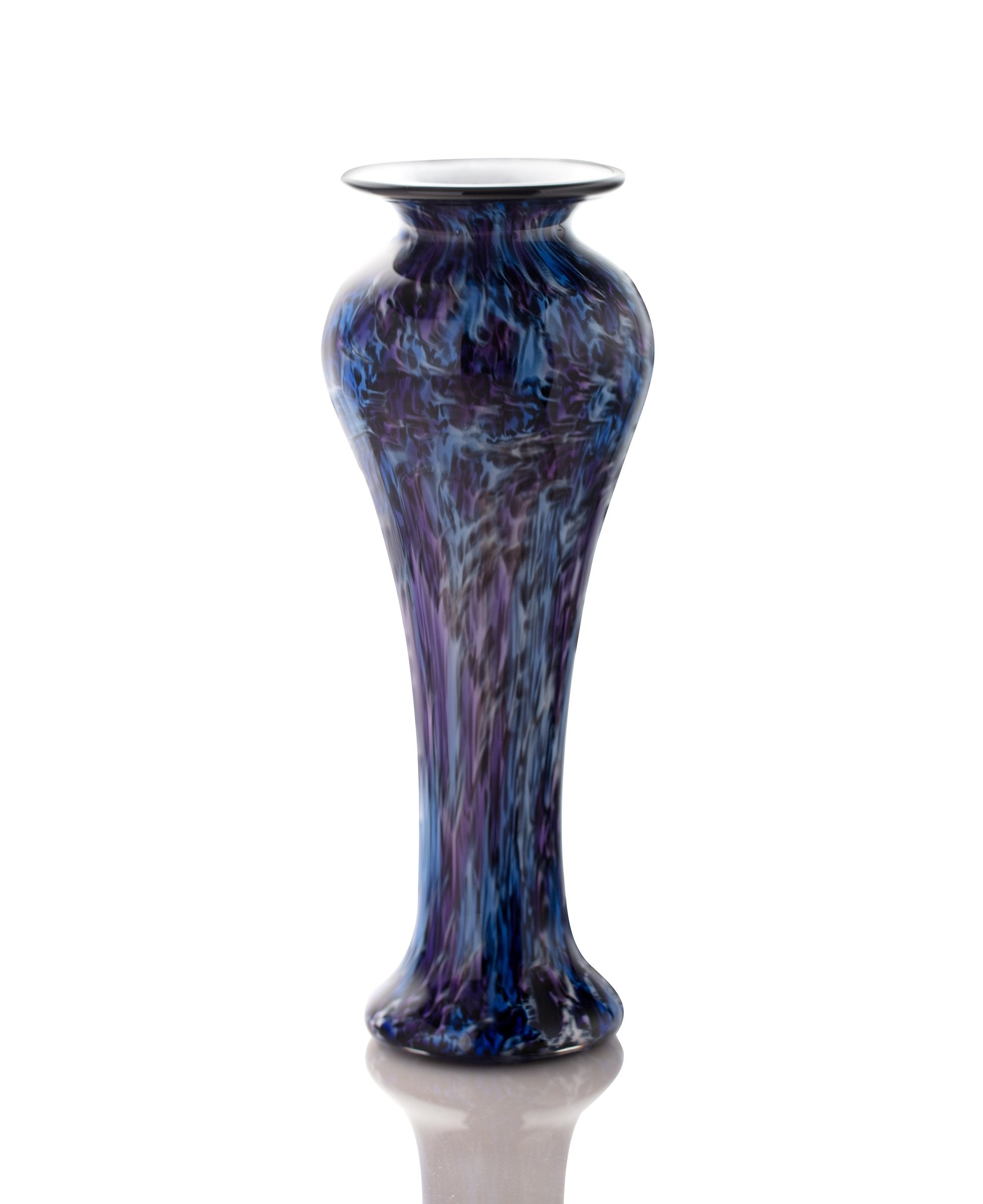 Slender Moonbeam Frit Vase