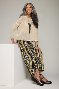 Crepe Patterned Pant