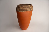 Oval Vessel in Orange