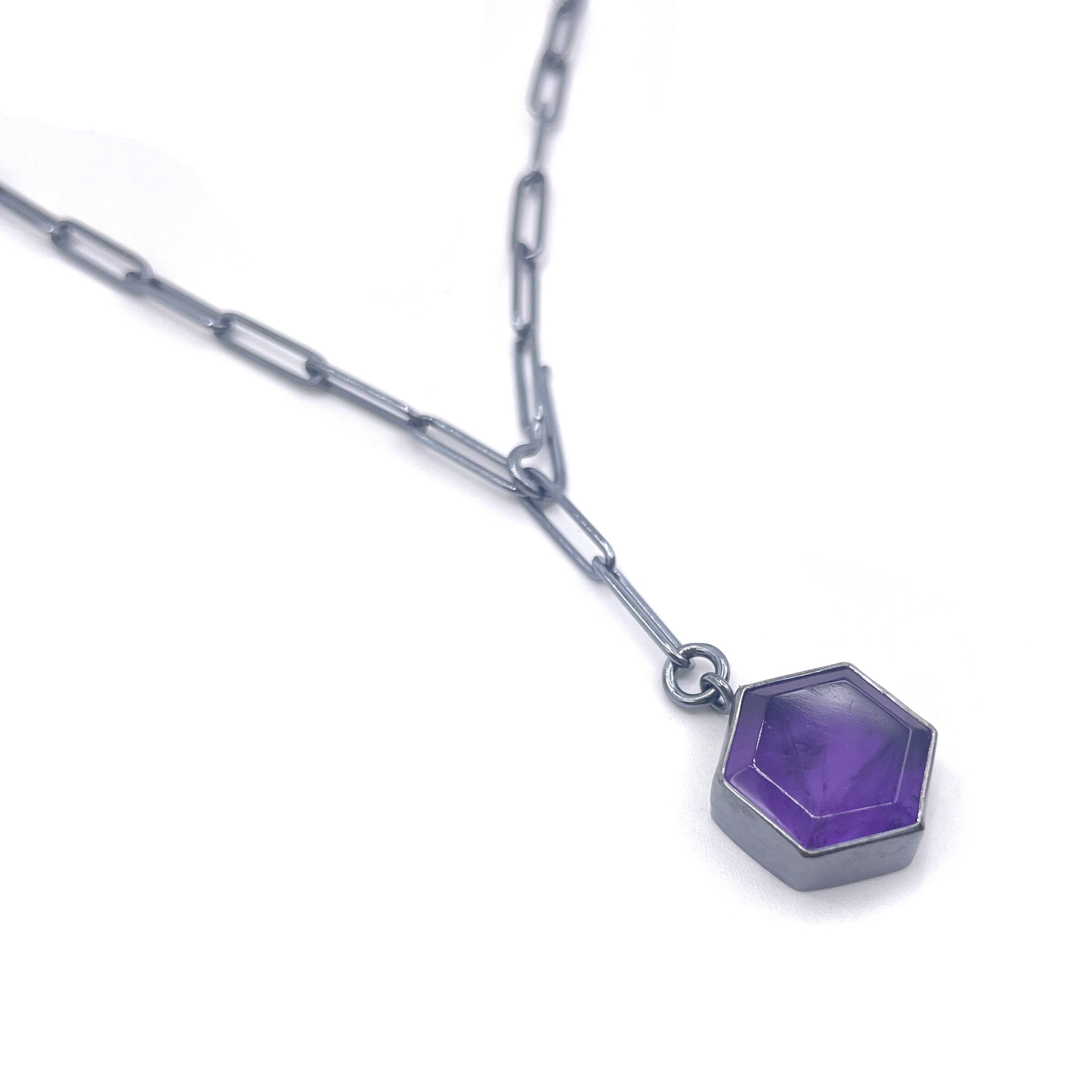 Amethyst Lariat