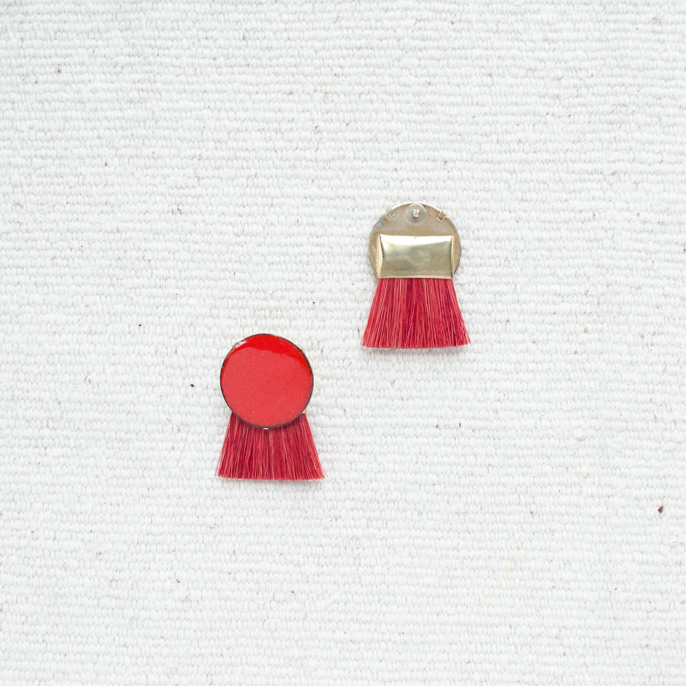 Red Enamel & Red Madder Root
