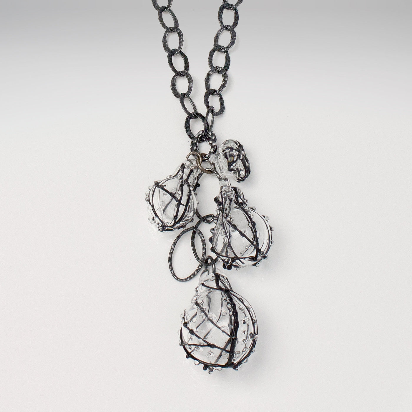 Stained Glass Pod Necklace