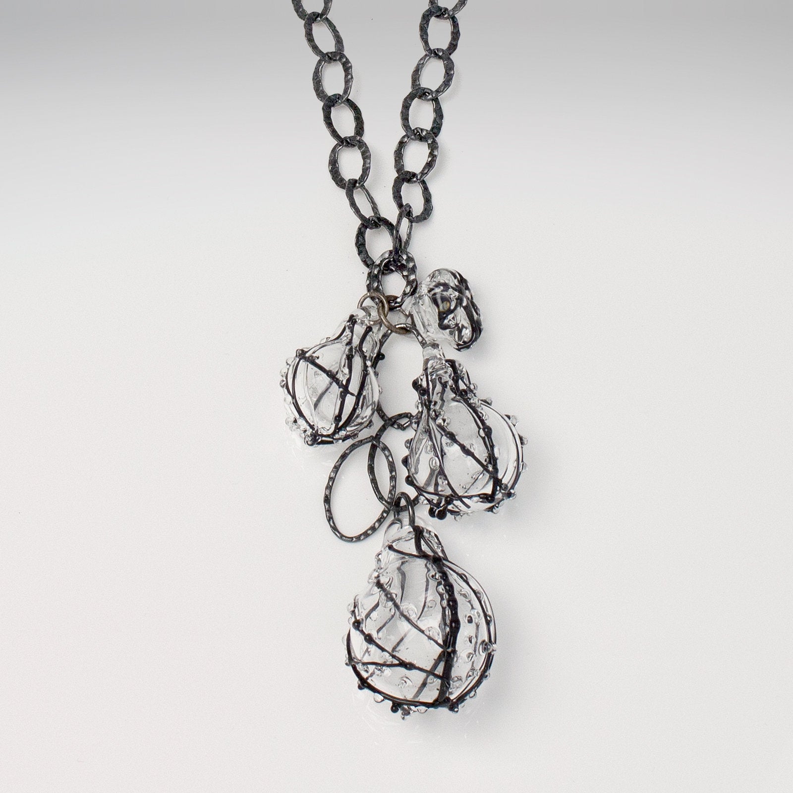 Stained Glass Pod Necklace