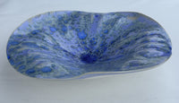 Lilac Blue Large Wall Bowl