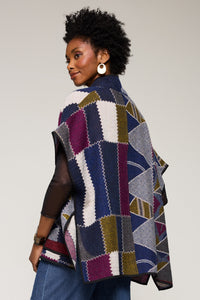 Wool Adela Poncho