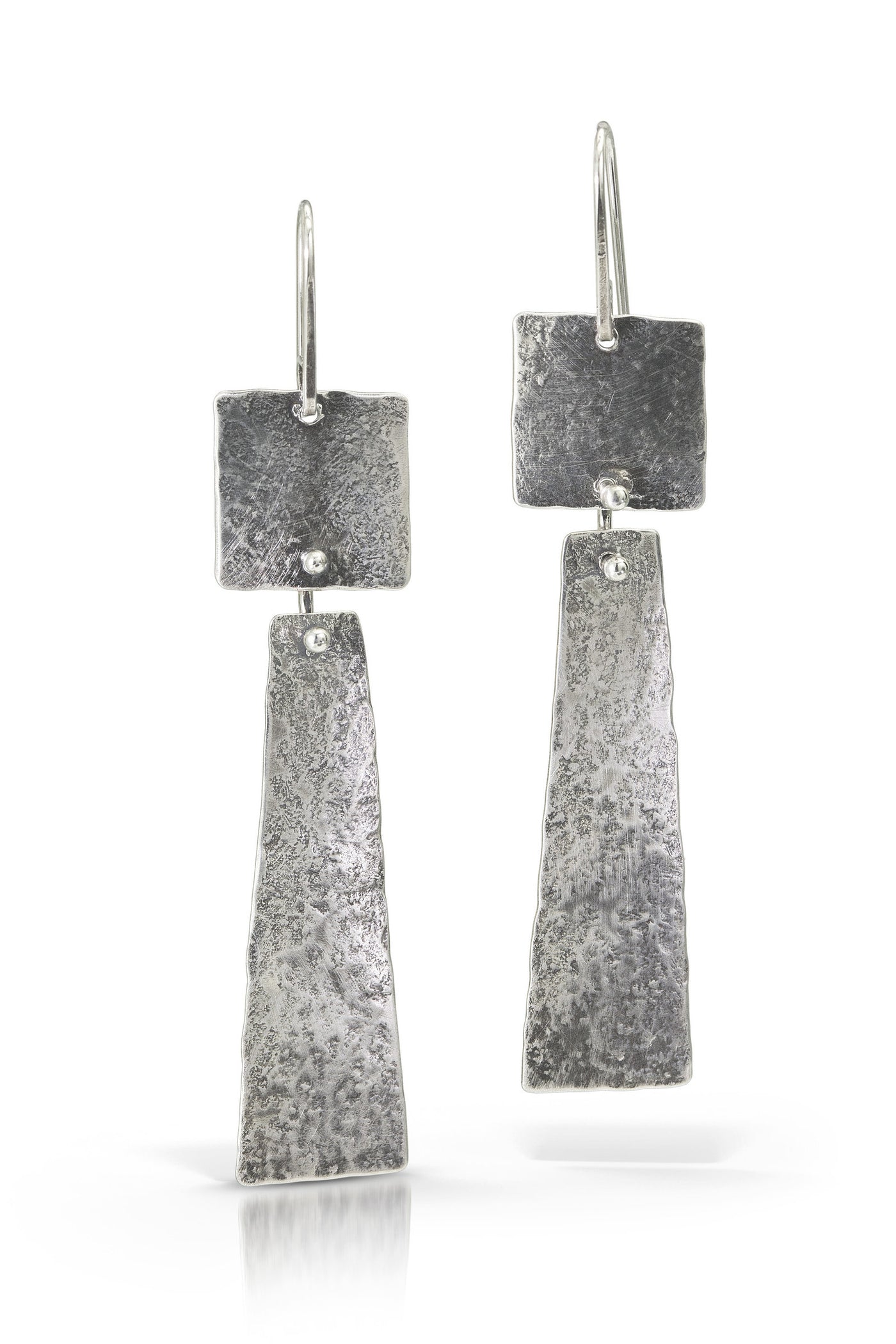 Pyramid Dangle Earrings