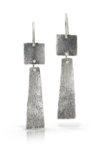 Pyramid Dangle Earrings