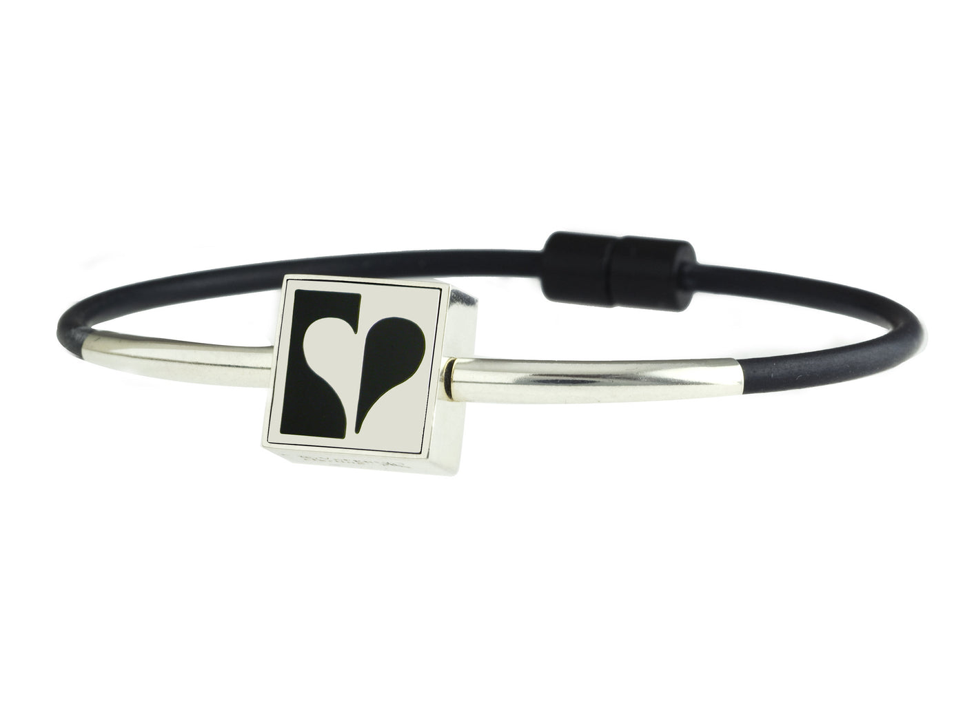Heart Bracelet on Neoprene