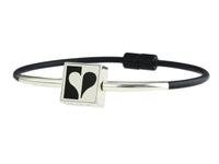 Heart Bracelet on Neoprene
