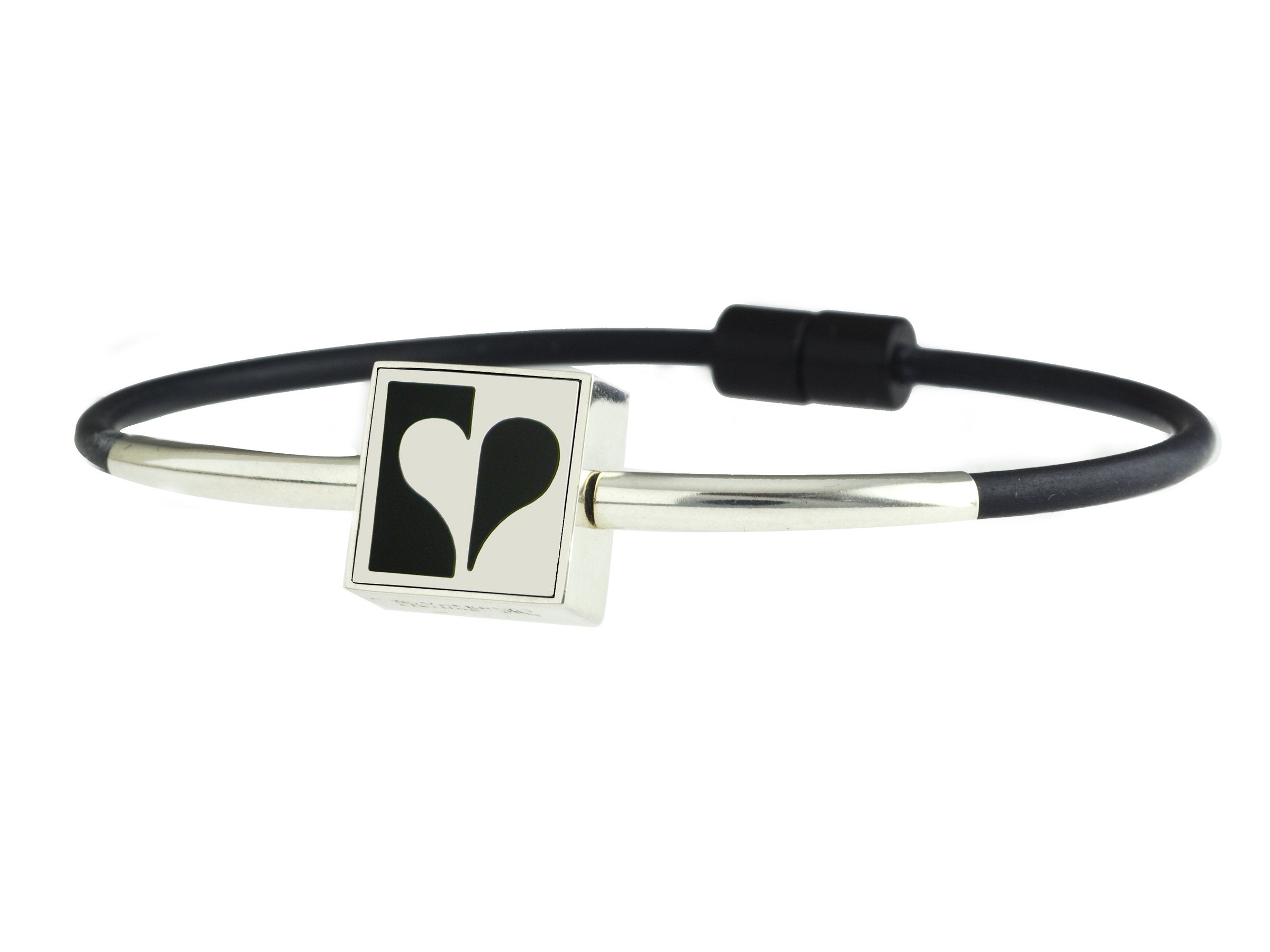 Heart Bracelet on Neoprene