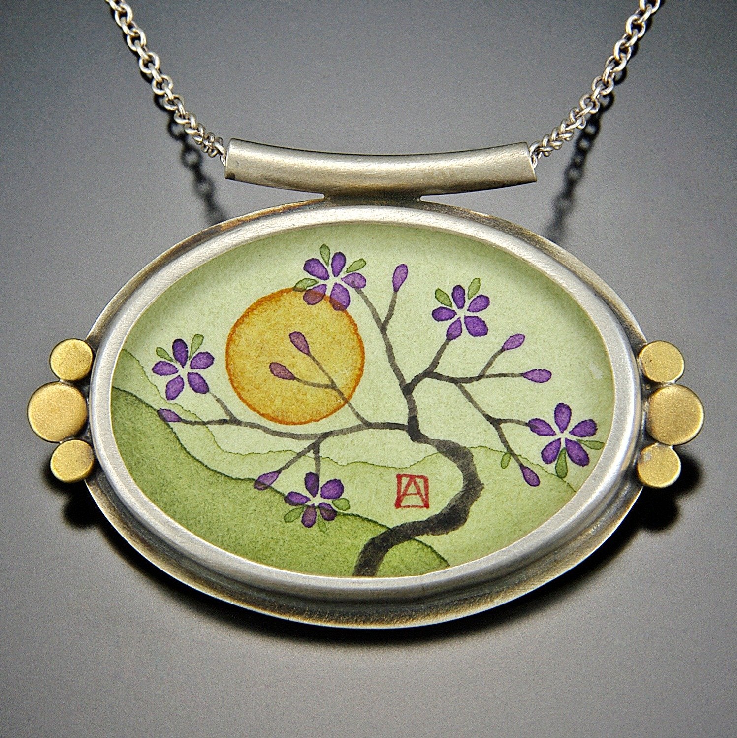 Plum Blossom Necklace