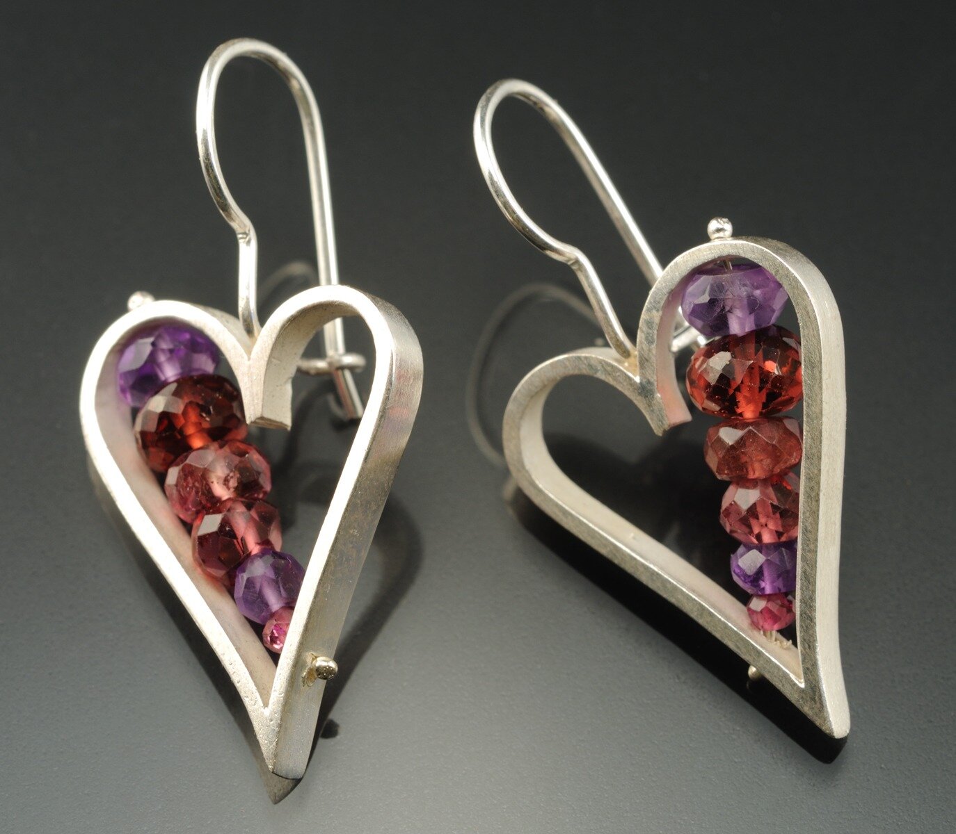 Red Heart Earrings