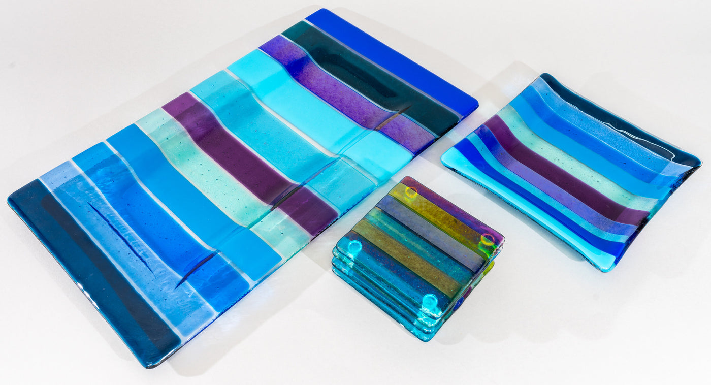 Give Me the Blues Serving Set