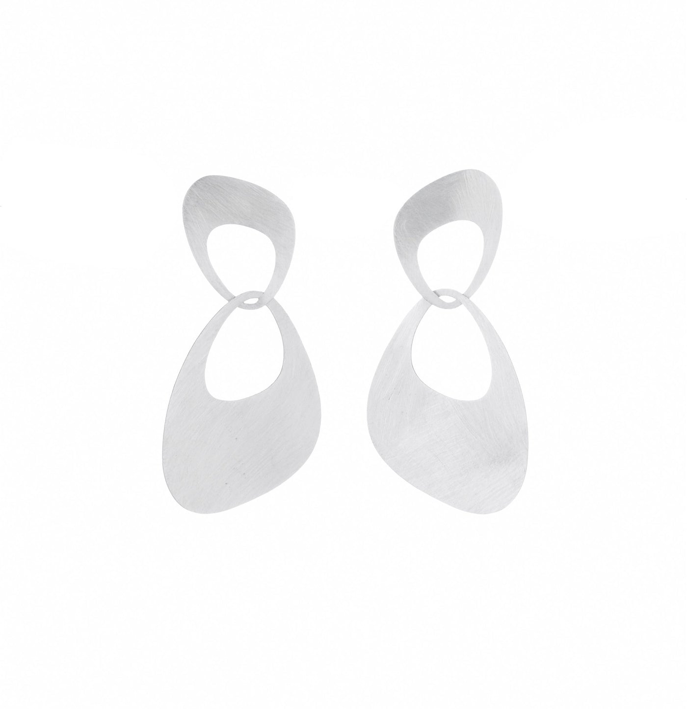 Large Interlocking Petal Earrings | Photo by Marty Doyle