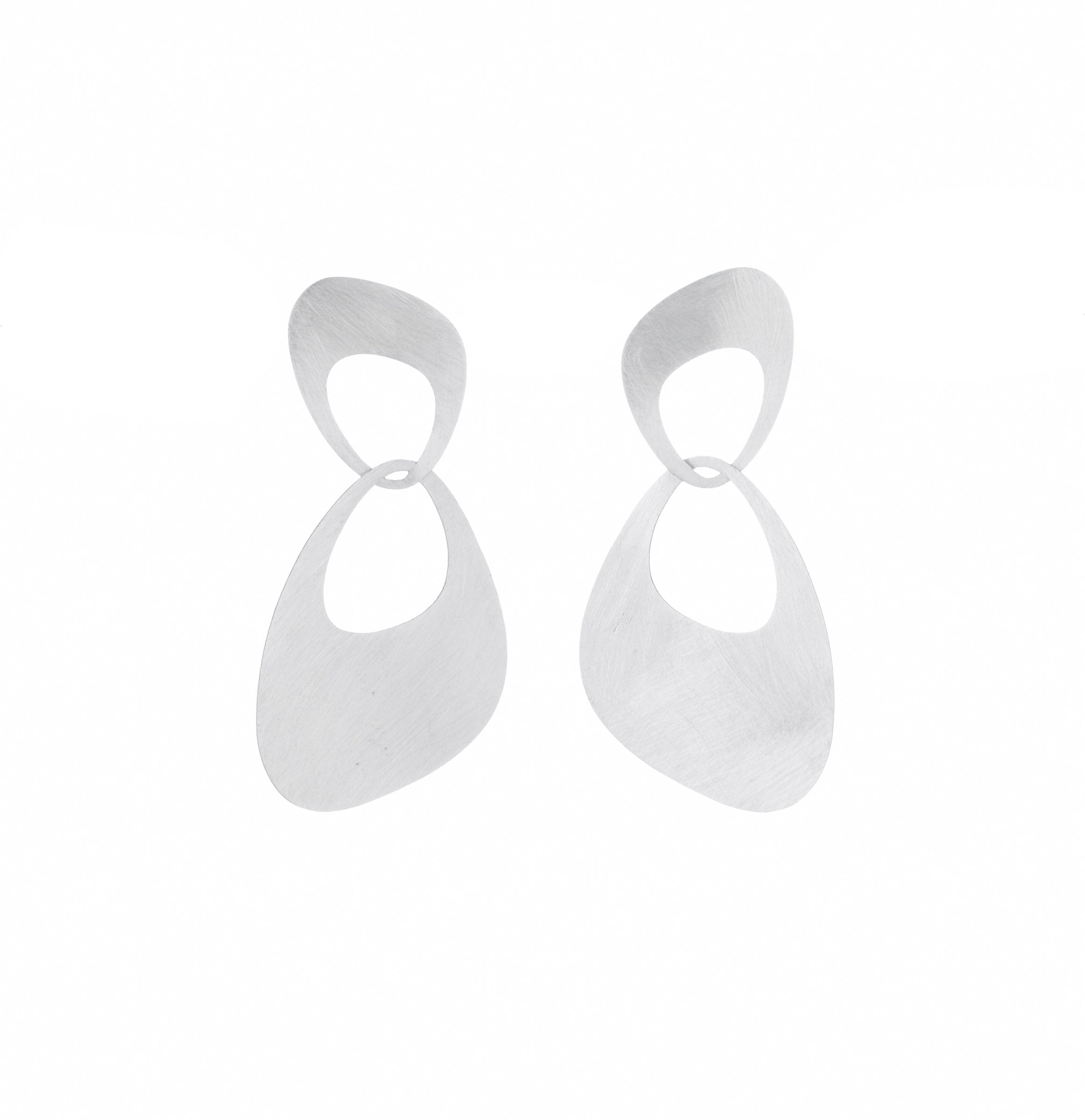 Large Interlocking Petal Earrings | Photo by Marty Doyle