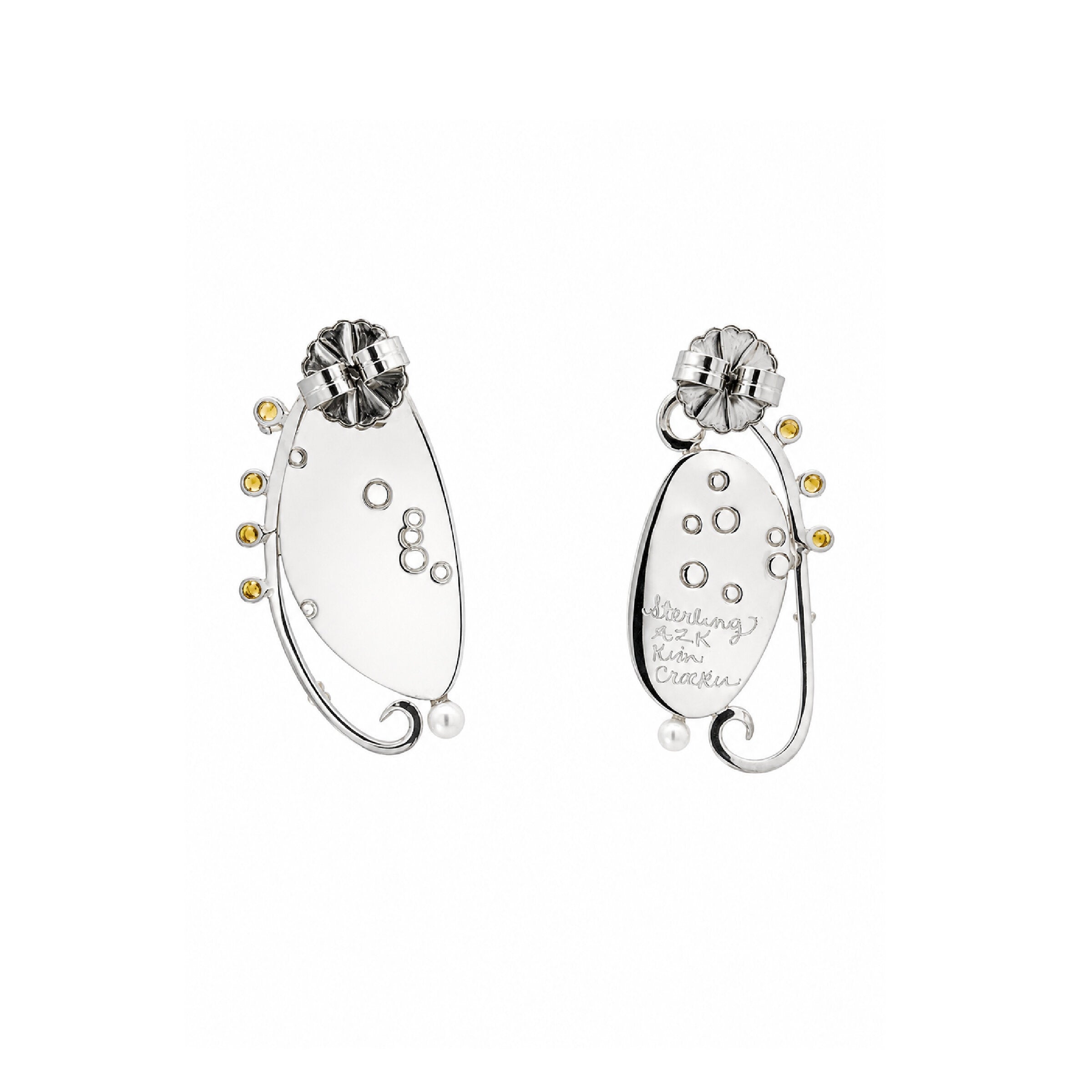Golden Whimsy Drusy Earrings