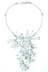 Cascading Pom Pom Necklace