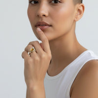 Brilliant Sea Anemone Stacking Ring