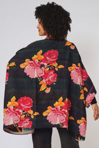 Double Collar Poncho #2