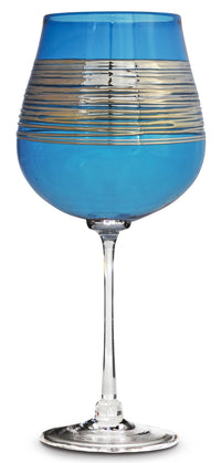 turquoise, wine
