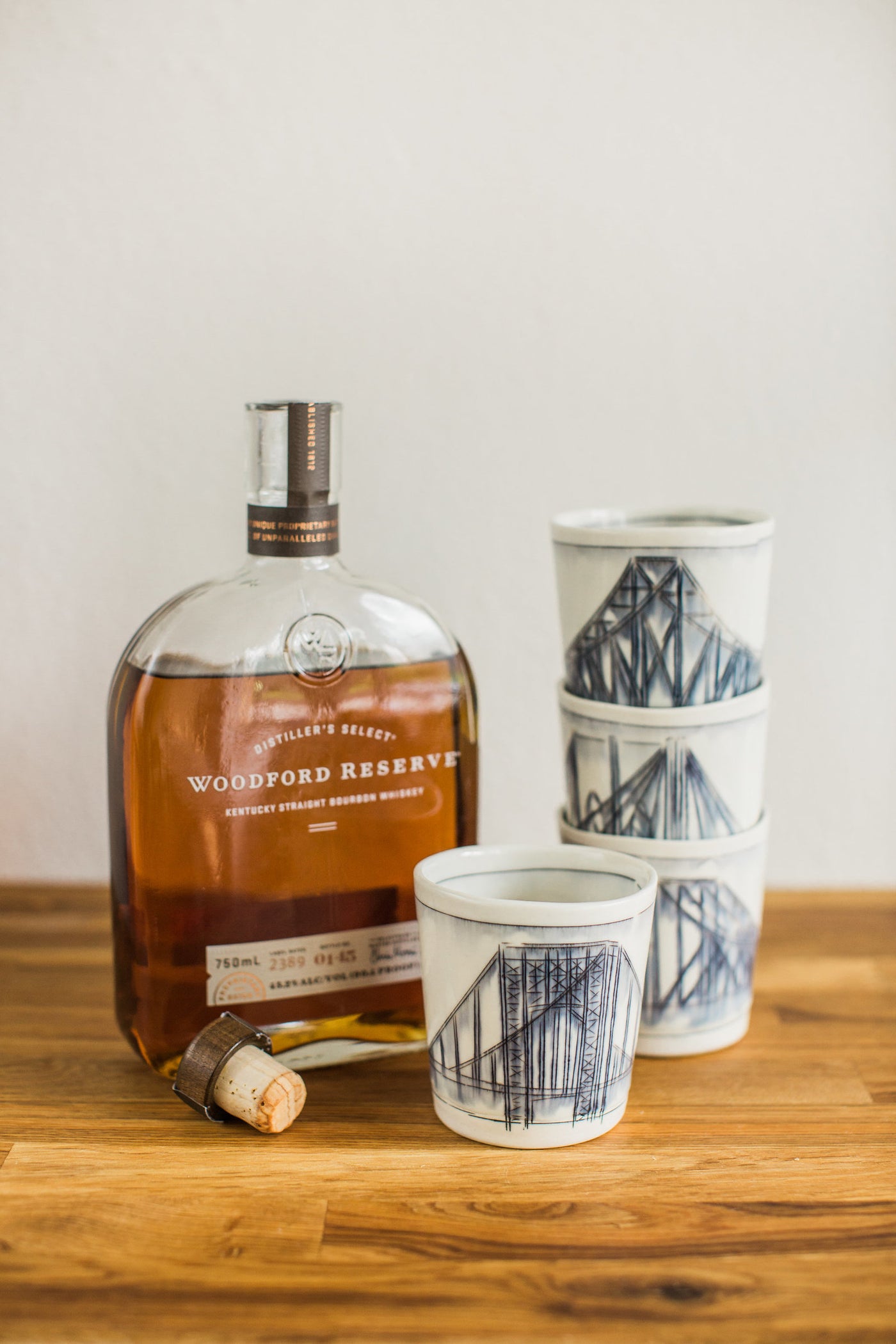 Bridge Whiskey Cups