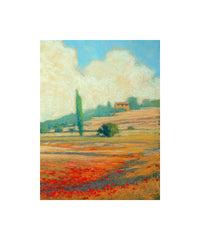 Tuscan Poppy Field