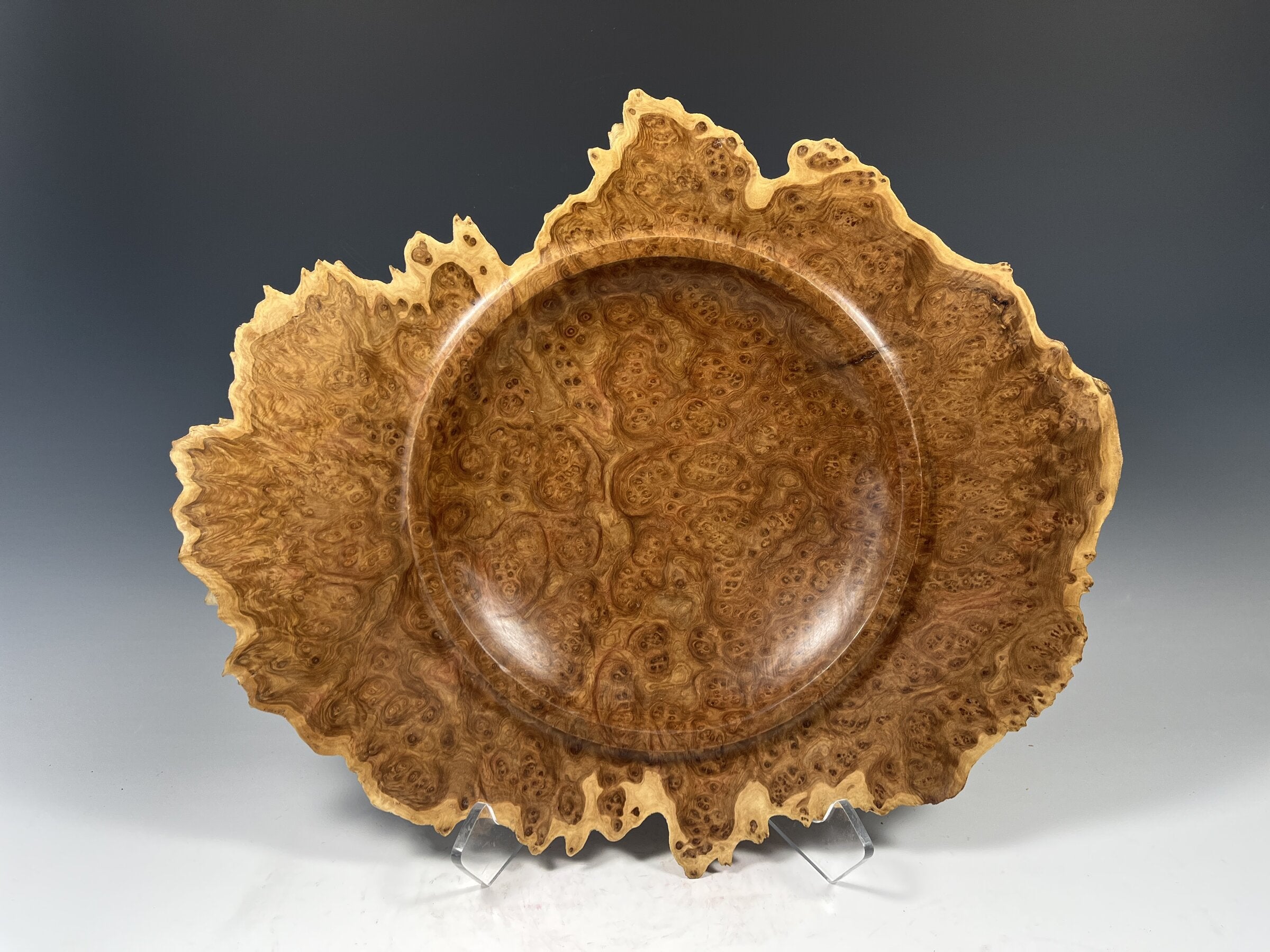 Corrugata Eucalyptus Burl Bowl