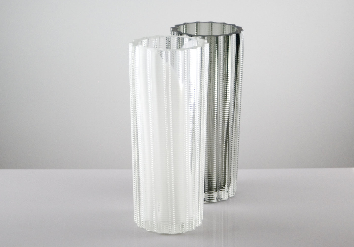 White/Crystal Splash & Transparent Gray
