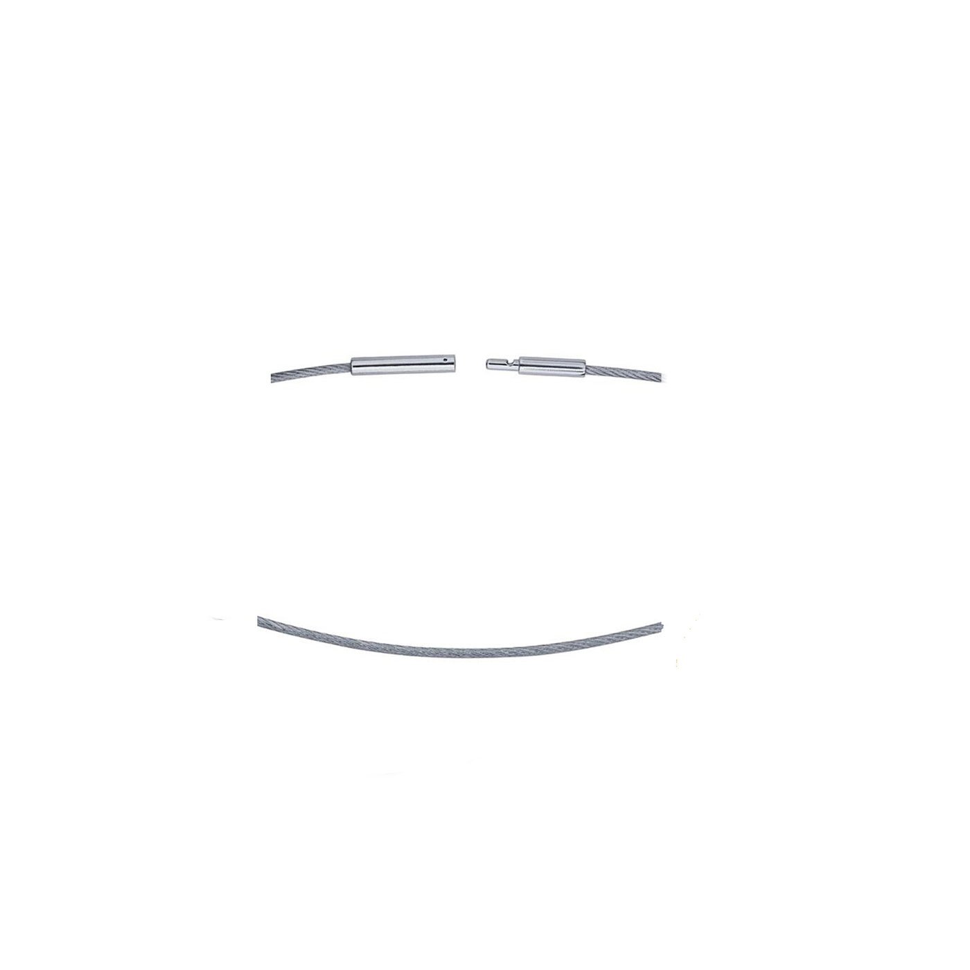 Origami Necklace Silver