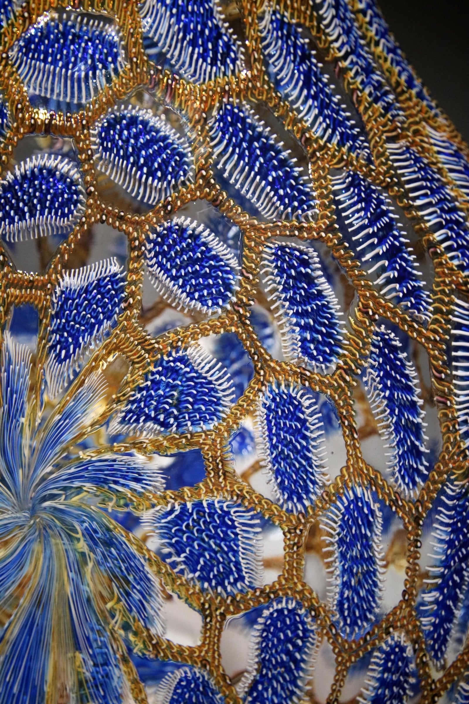 Cerulean and Gold Foglio