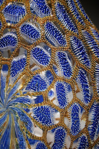 Cerulean and Gold Foglio