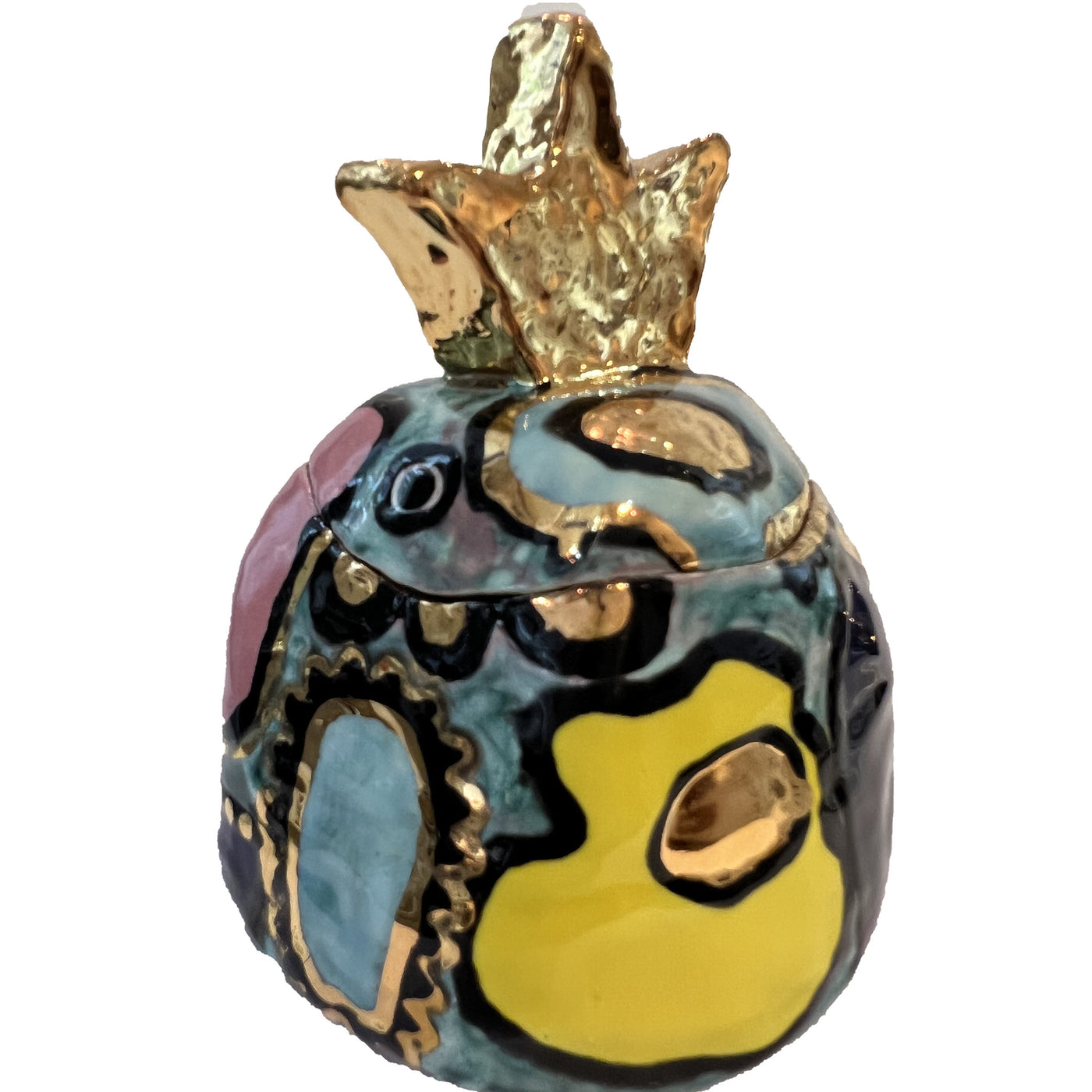 Vibrant Multicolor Ceramic Box