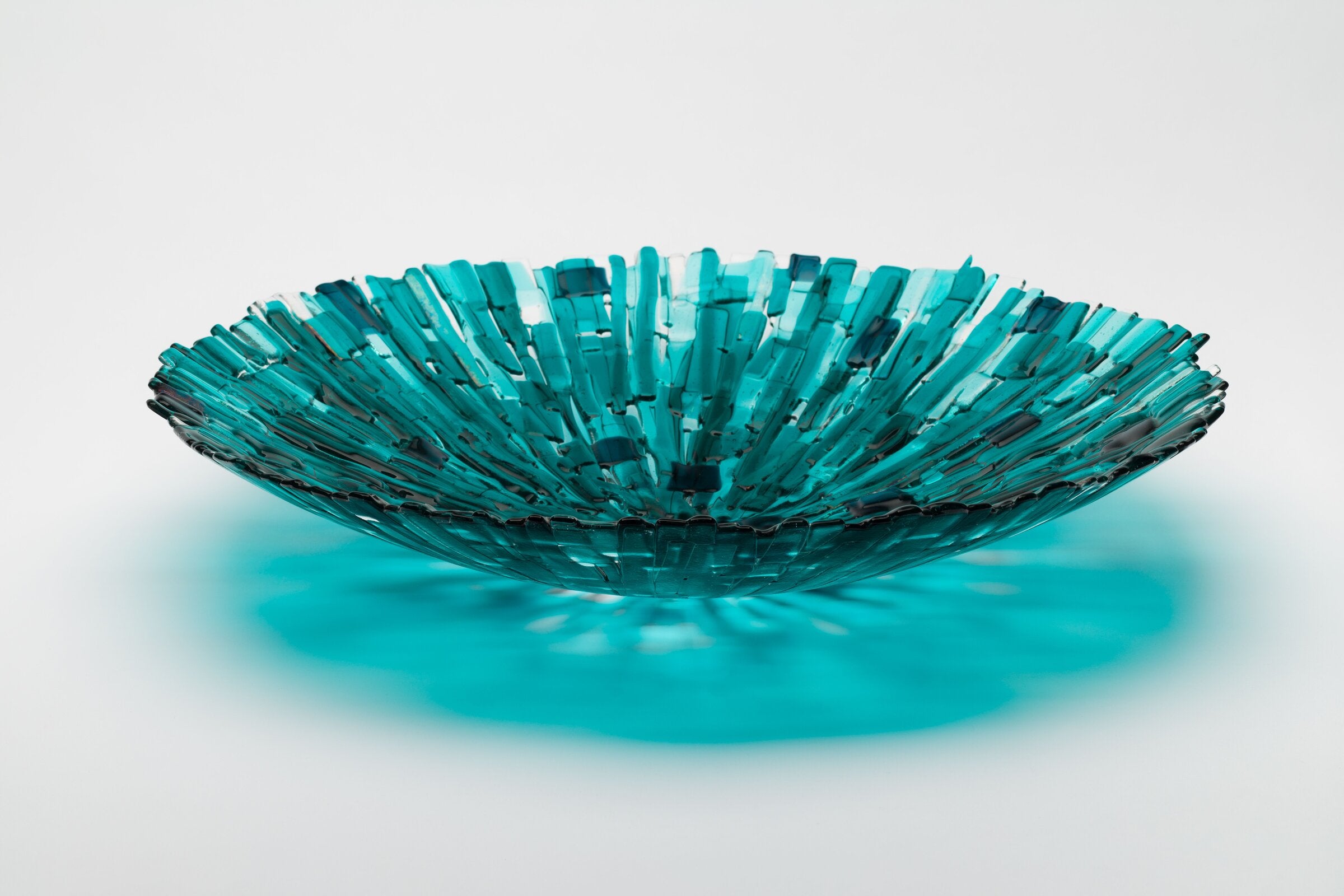 Coastal Blue Seafoam Bowl