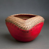 Triangle Bowl in Red