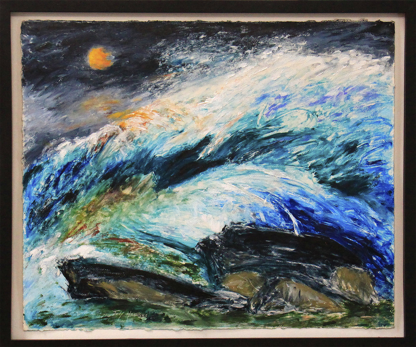 Waves in the Moonlight