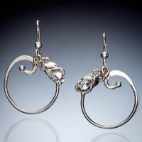 Leaf Trio Dangle Earrings | Photo by Ralph Gabriner
