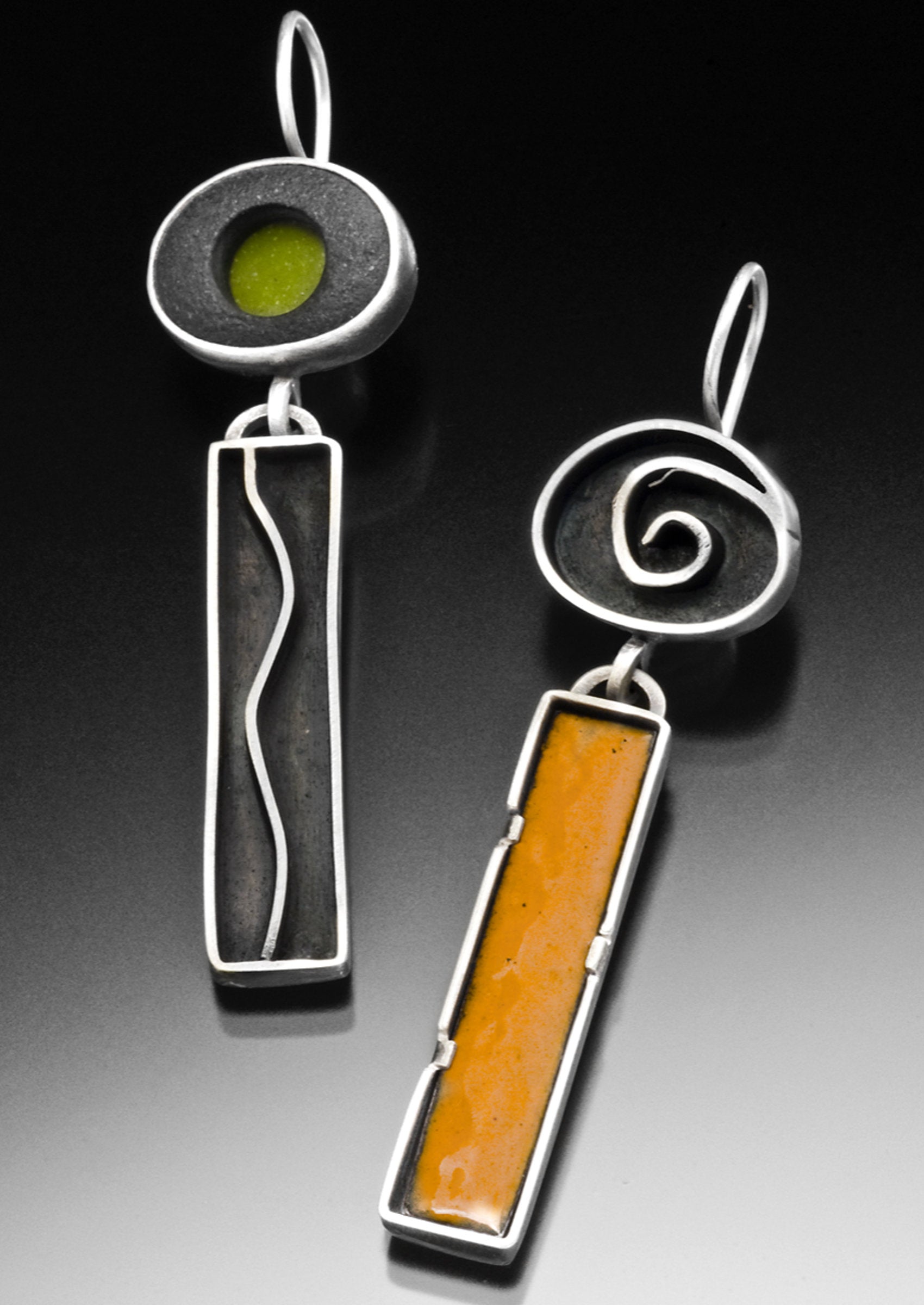 He and She Earrings