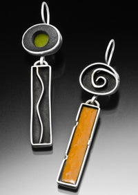 He and She Earrings