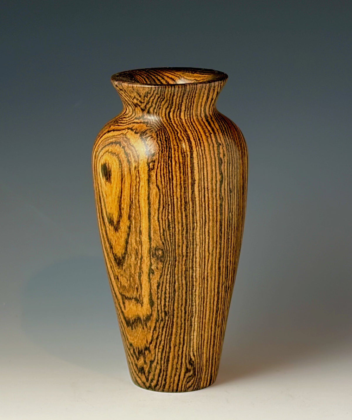 Vase Turned from Mexican Rosewood