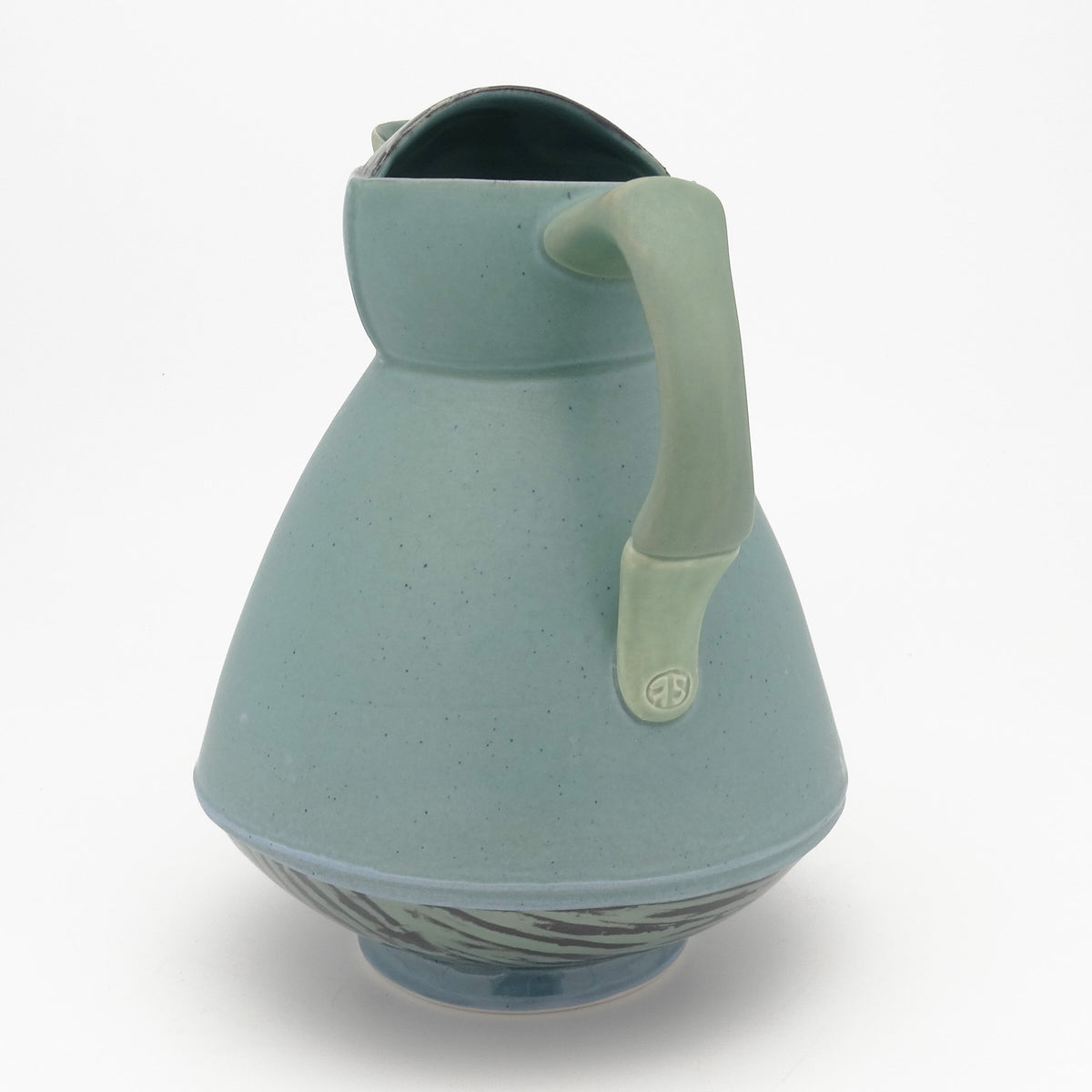 Matte Blue Pitcher