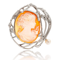 Cameo Brooch | Photo by Berlian Arts