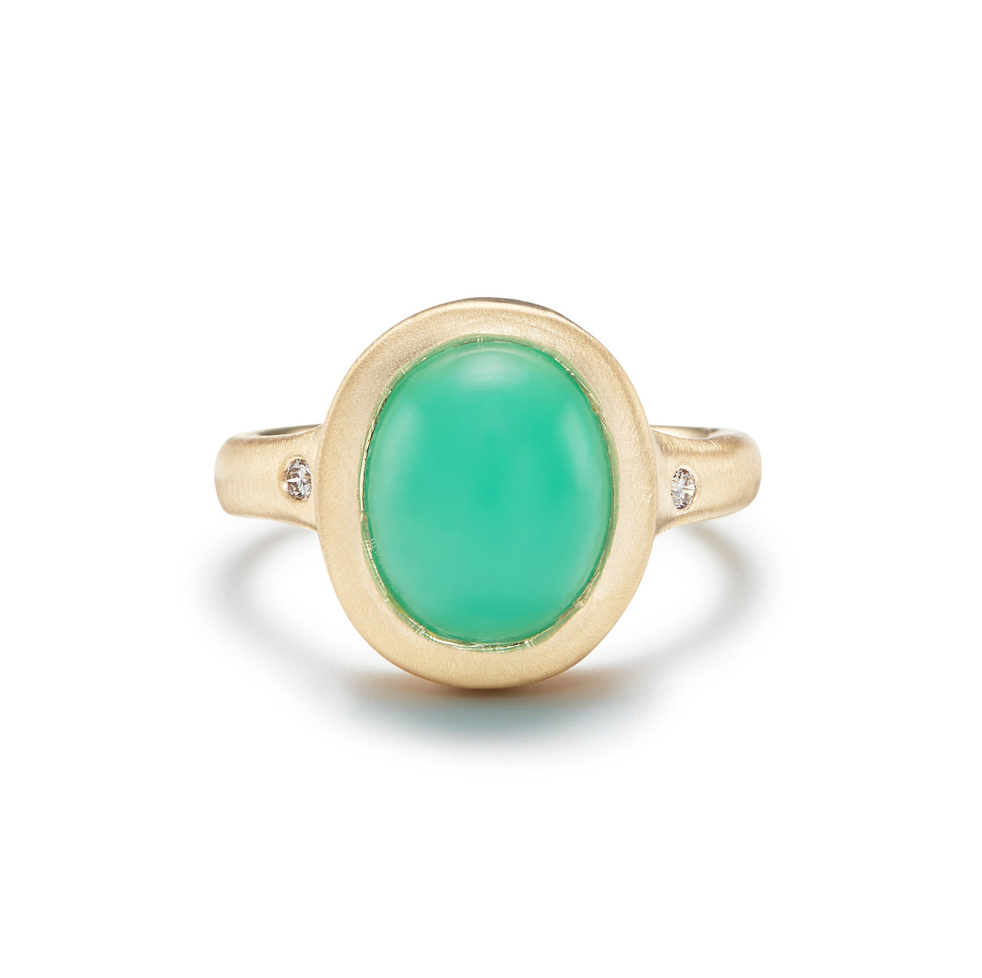 Chrysoprase Cocktail Ring