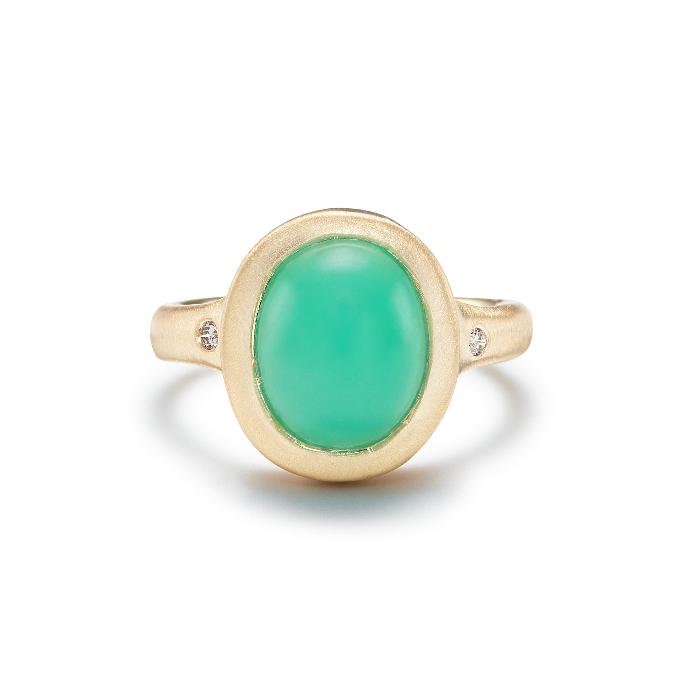 Chrysoprase Cocktail Ring
