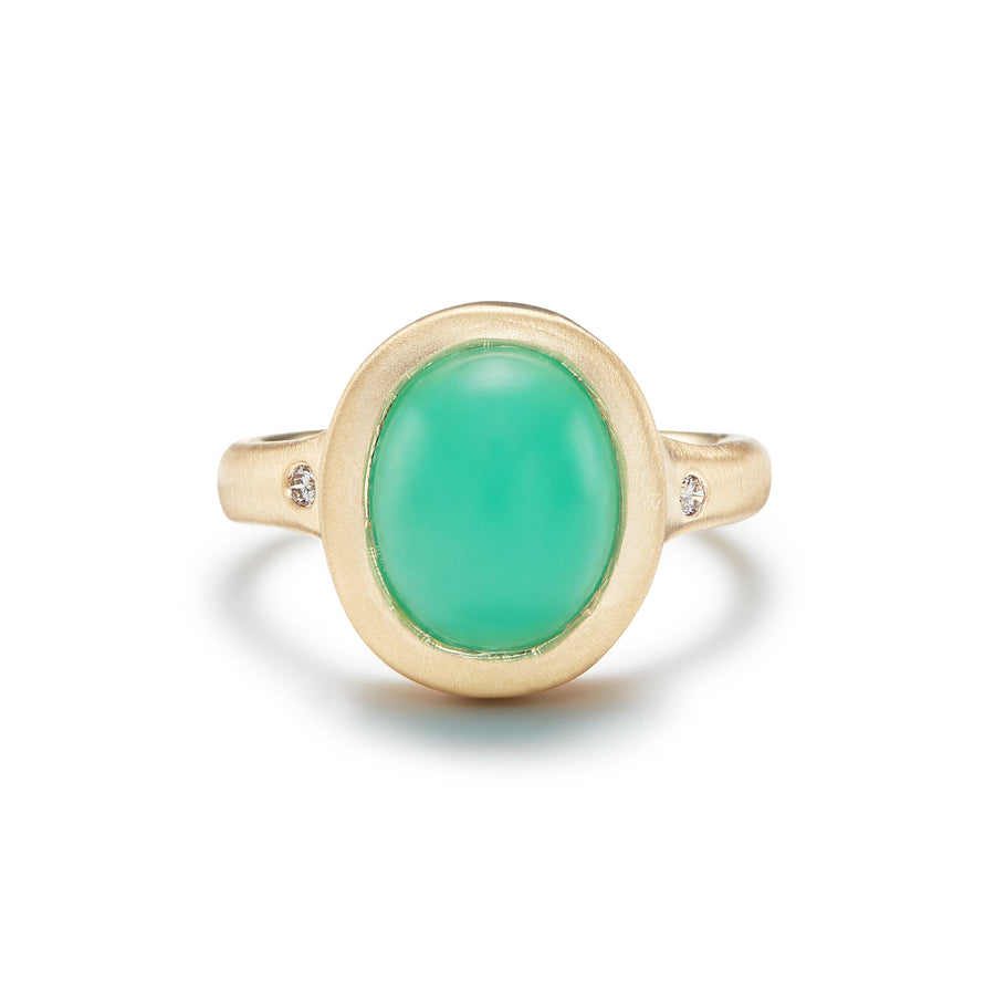 Chrysoprase Cocktail Ring